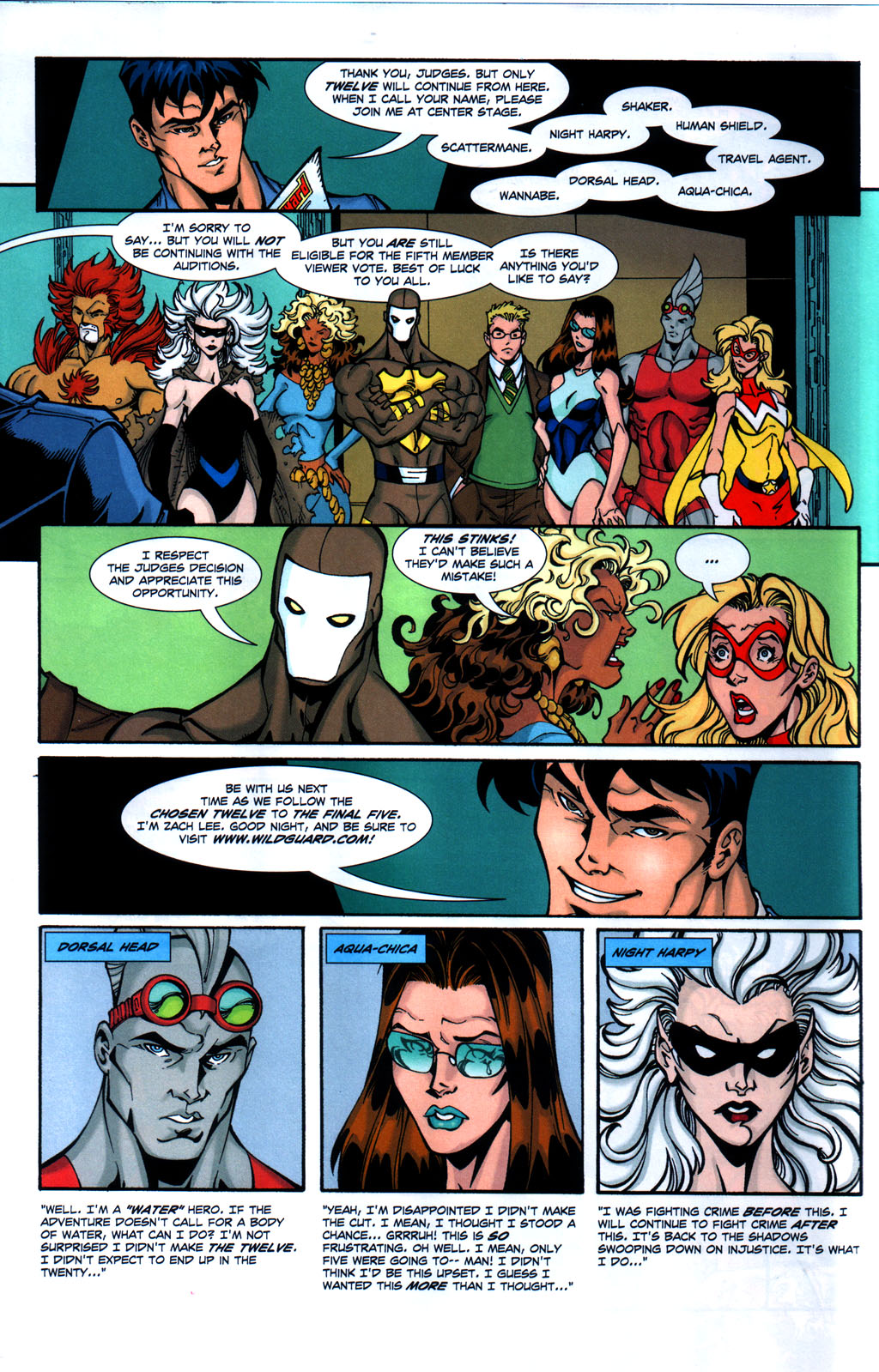 Read online Wildguard: Casting Call comic -  Issue #5 - 8