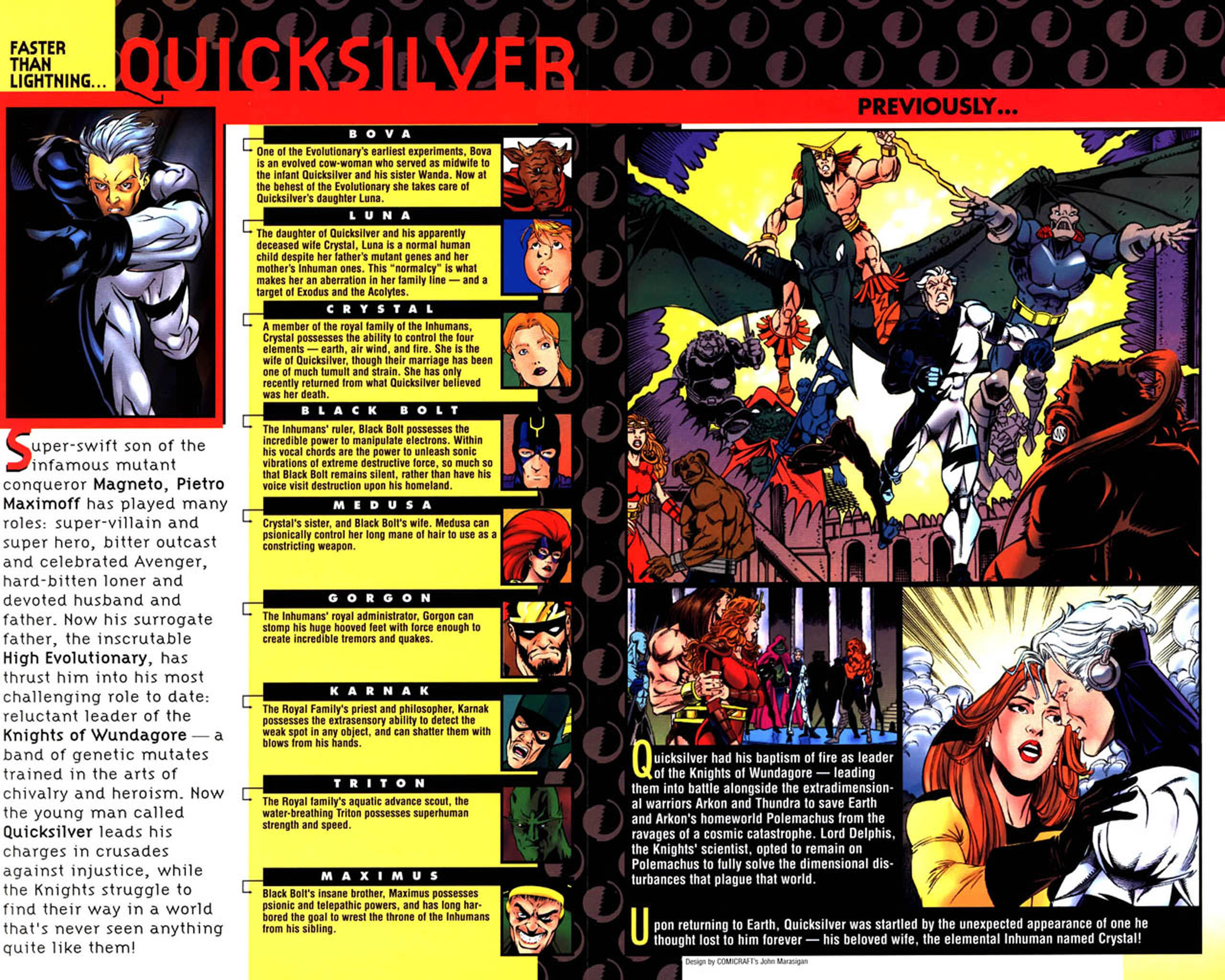 Read online Quicksilver comic -  Issue #4 - 3