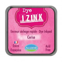 Izink dye based ink pad - Cerise