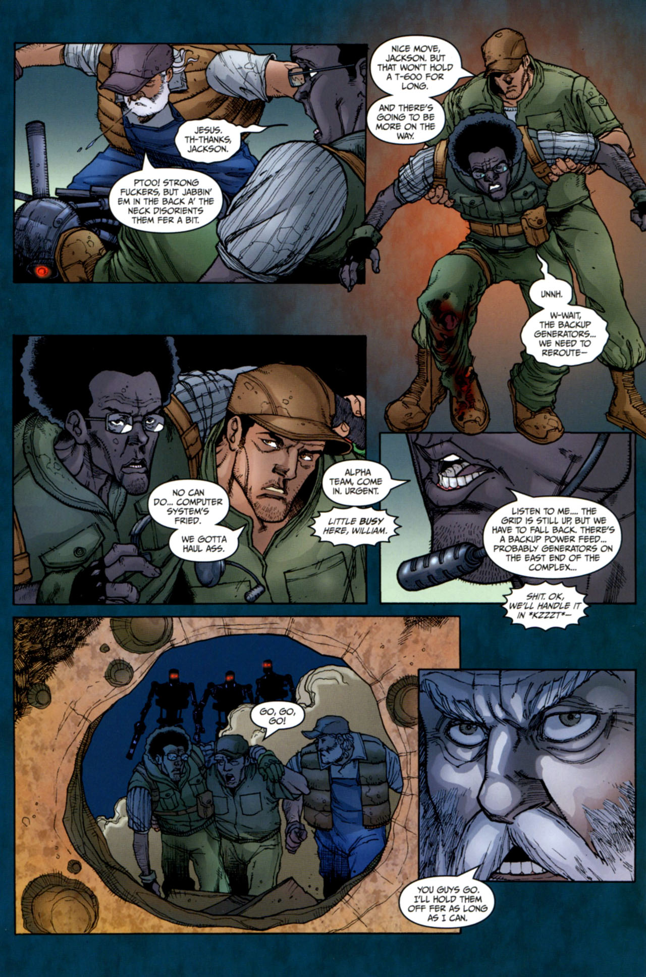 Read online Terminator: Salvation Movie Prequel comic -  Issue #4 - 4