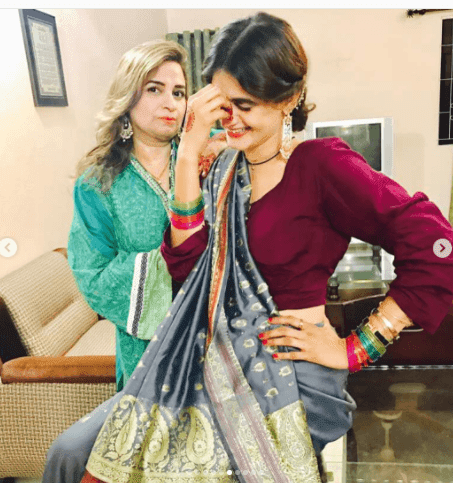 See Photos of Hira Mani with her Family on Eid Day - Fashions Papa