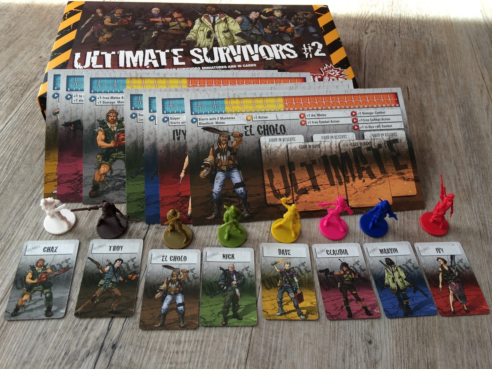 [Zombicide] Open the Ultimate Survivors 2 Box