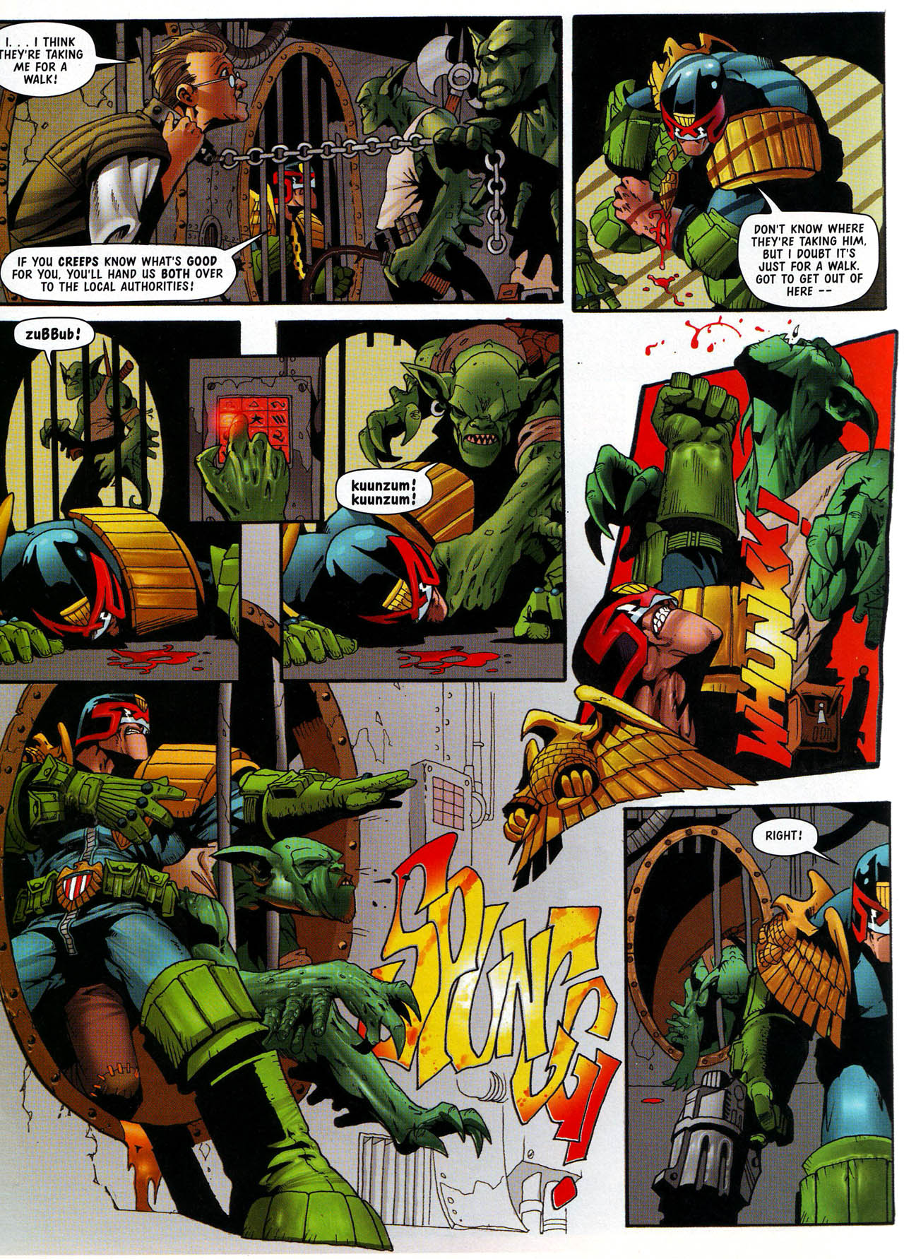 Read online Judge Dredd Megazine (vol. 3) comic -  Issue #66 - 7