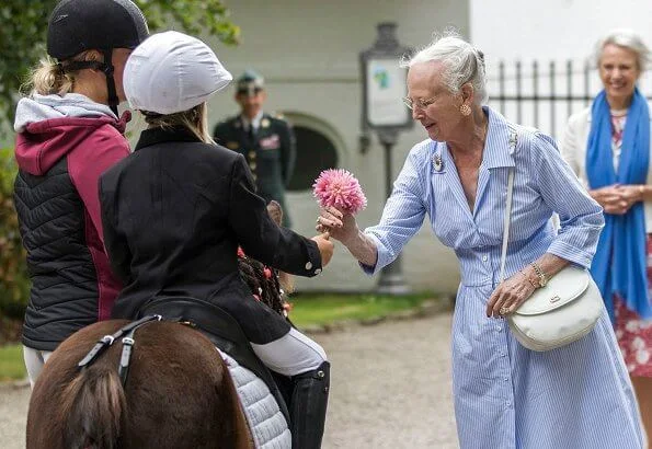 Queen Margrethe, Princess Benedikte, Princess Alexandra and Count Michael Preben Ahlefeldt-Laurvig-Bille