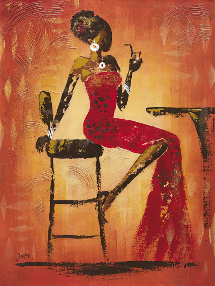 Африканка картина маслом