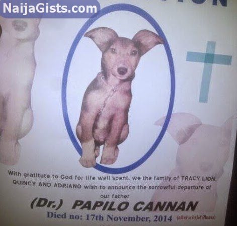dogs burial ikeja lagos
