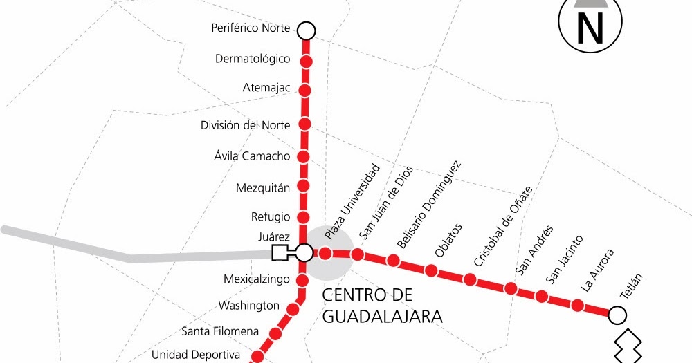GuadalajaraTurística Lineas Tren Ligero Guadalajara GuadalajaraTurística Lineas Tren Ligero Guadalajara
