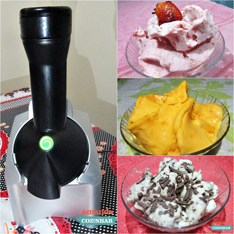 Yonanas: Fazendo sorvete em casa somente com frutas