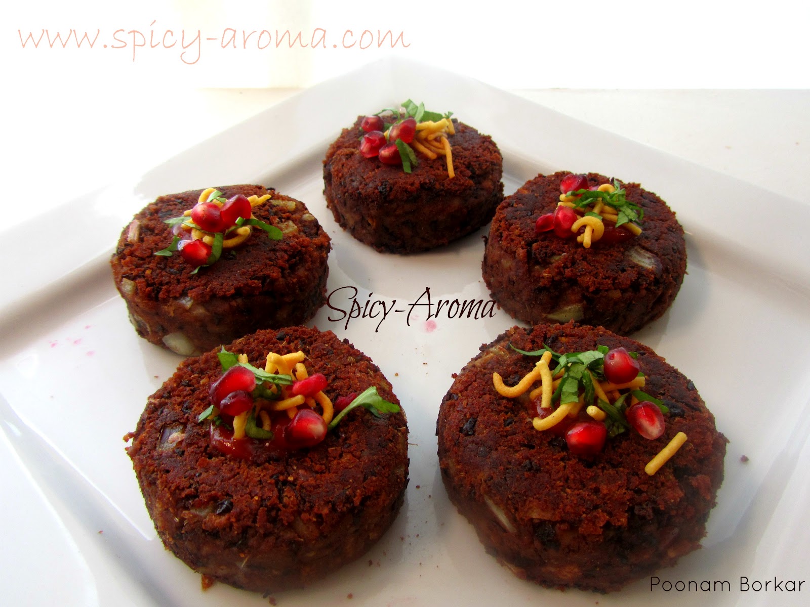 Rajma Cutlet / Red Kidney Beans Cutlets SpicyAroma