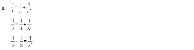 Rumus Lensa Cembung dan Contoh Soal Lensa Cembung GuruIPA