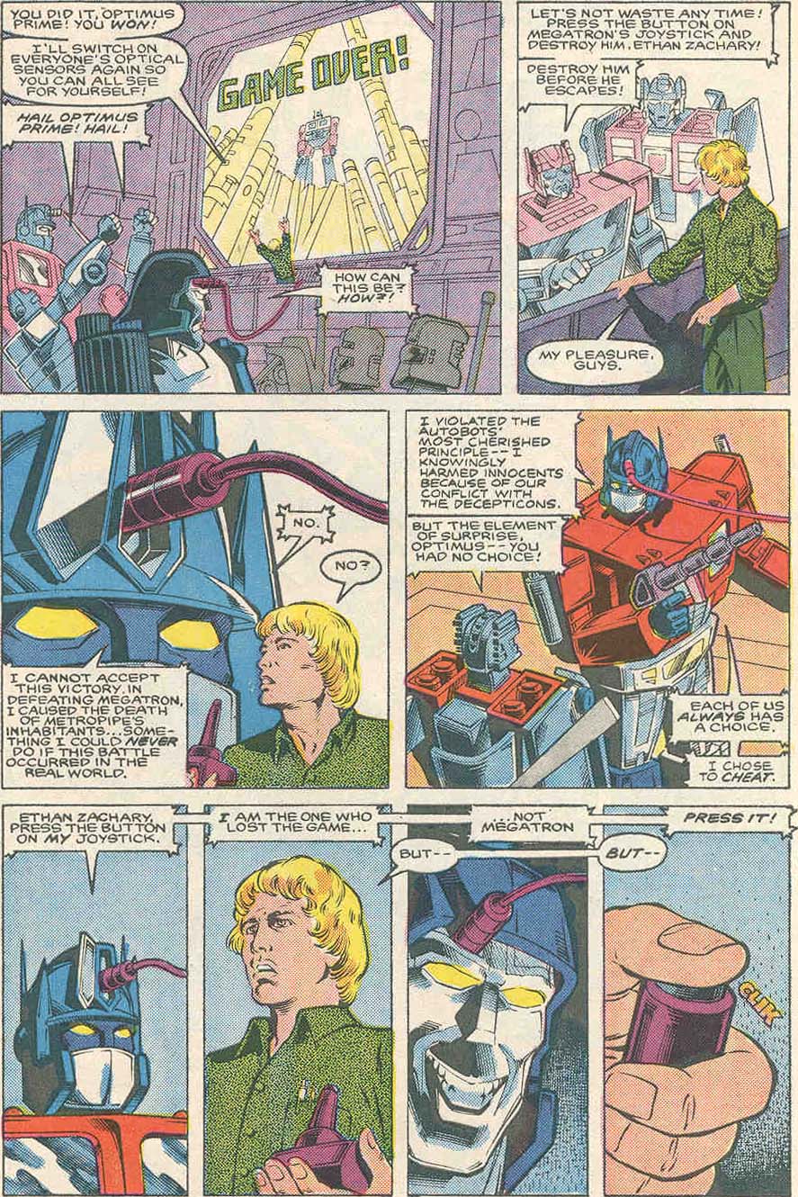 Read online The Transformers (1984) comic -  Issue #24 - 22