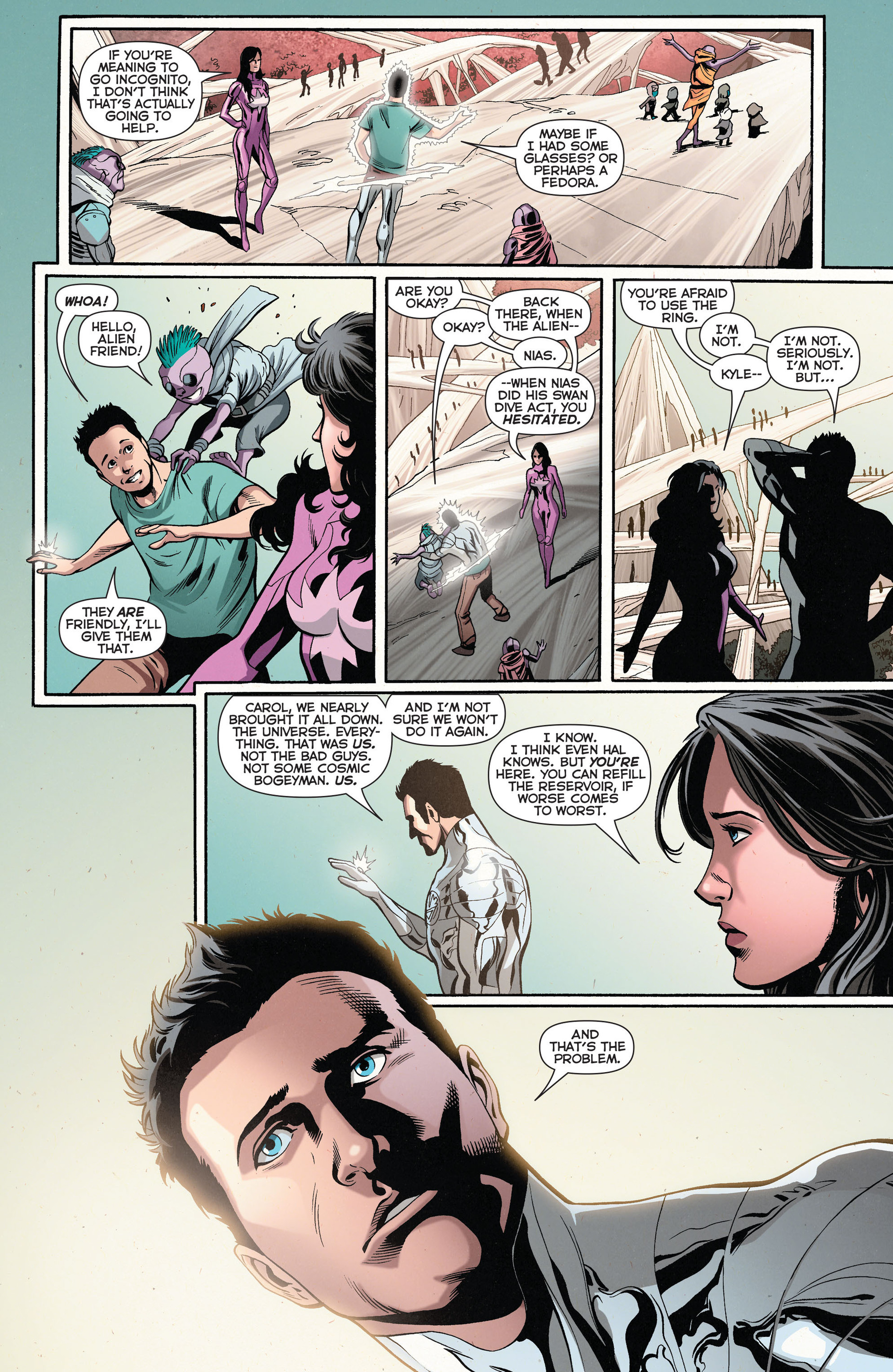 Read online Green Lantern: New Guardians comic -  Issue #25 - 7