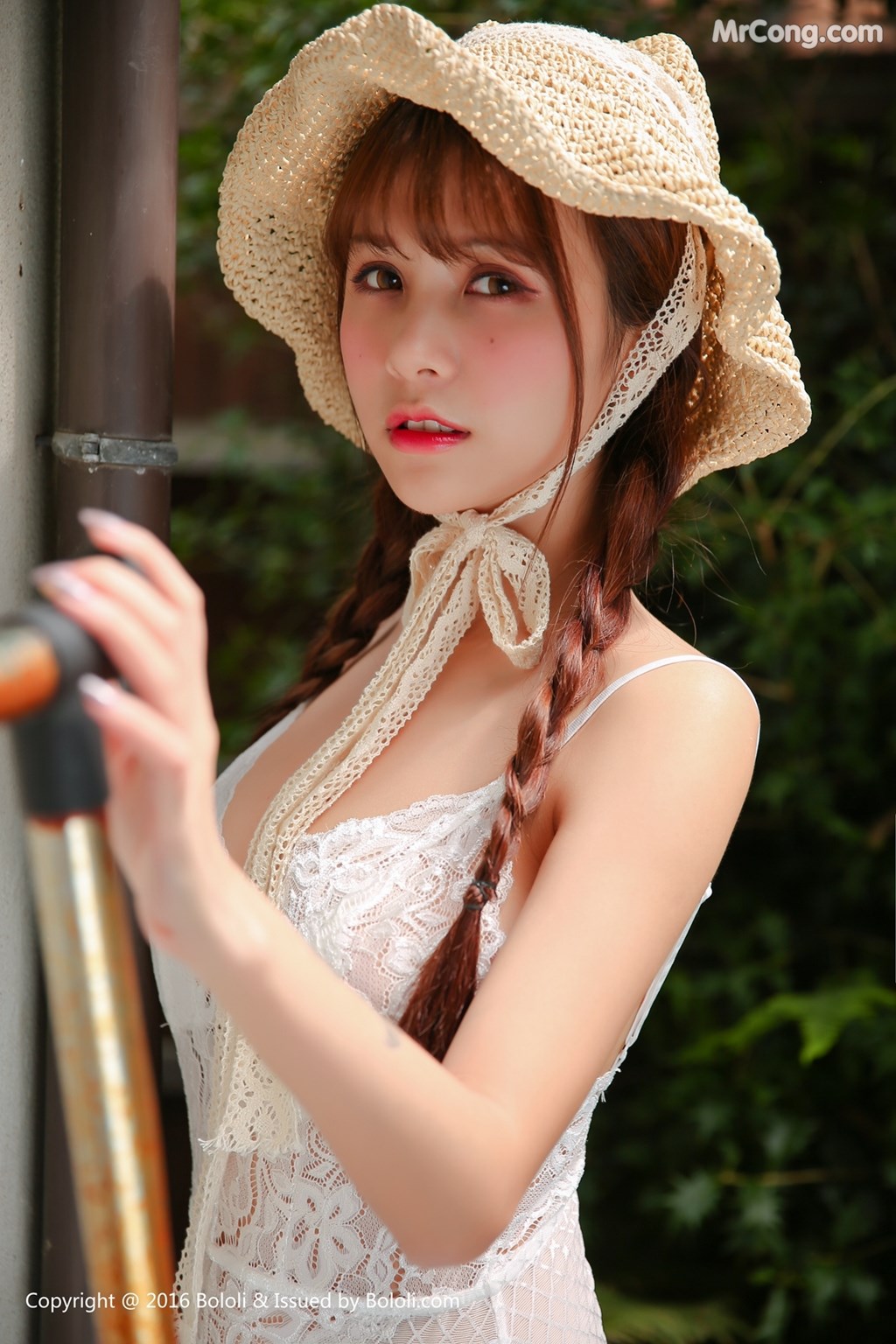 BoLoli 2017-08-13 Vol.101: Model Xia Mei Jiang (夏 美 酱) (43 photos) photo 3-1