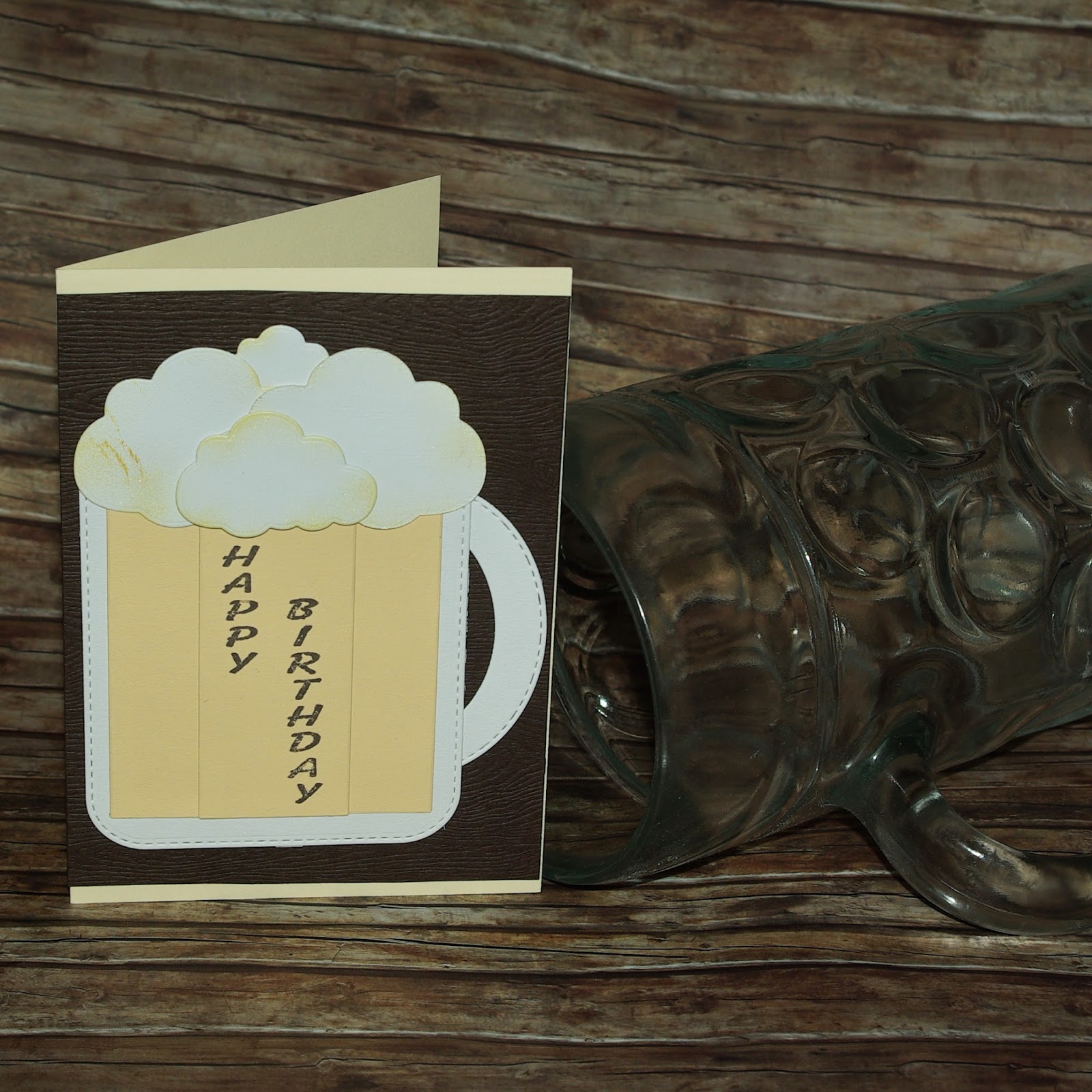 Lucciola: [DIY] Happy Birthday Beer Card // Geburtstags-Bier-Karte