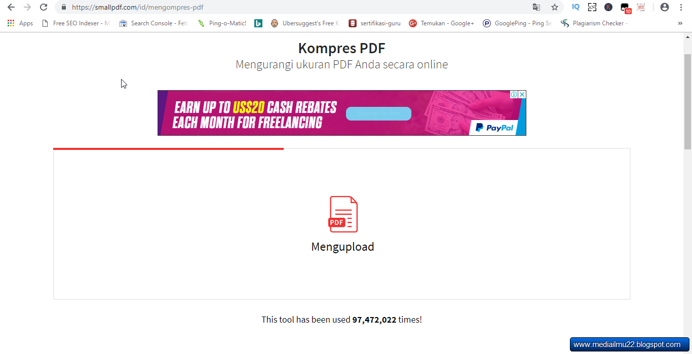 Cara Memperkecil Ukuran File Pdf Offline dan Online Menjadi 300 KB ...