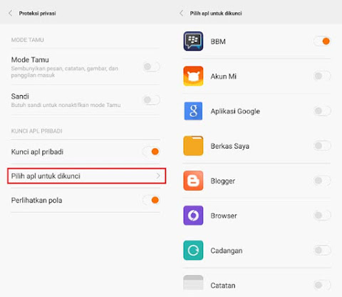 Cara Kunci Aplikasi Android di Xiaomi Mi4i Cara Kunci Aplikasi Android di Xiaomi Mi4i