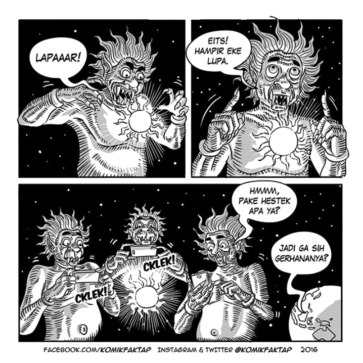 Gambar2 Lucu Meme Gerhana Matahari Total 9 Maret 2016 - Gambar Lucu Terbaru