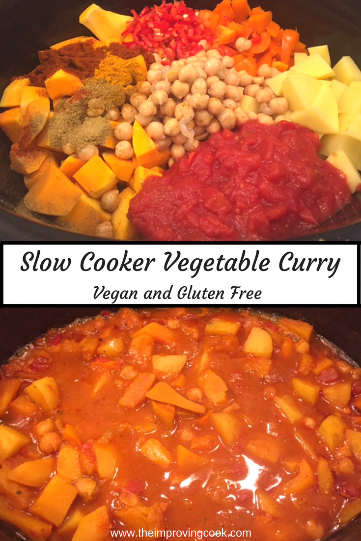 Slow Cooker Vegetable Curry