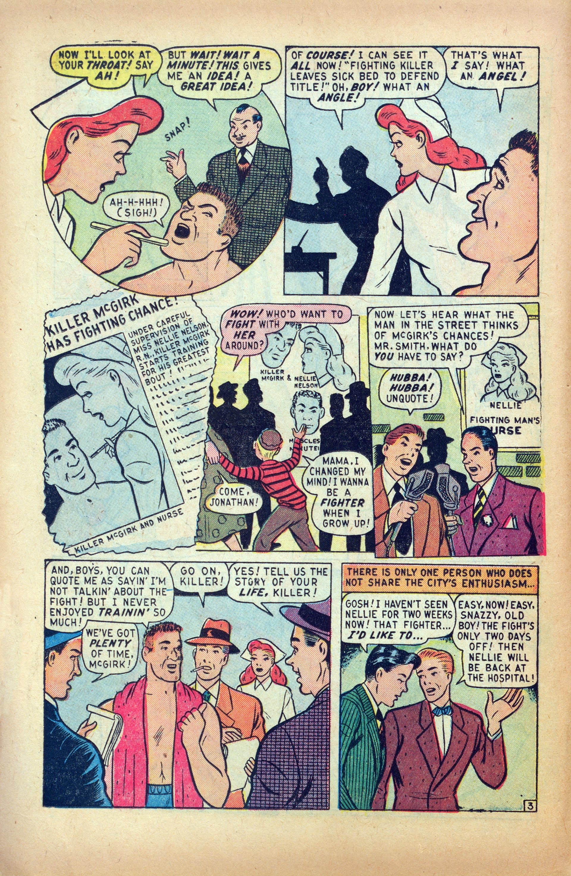 Read online Nellie The Nurse (1945) comic -  Issue #24 - 12