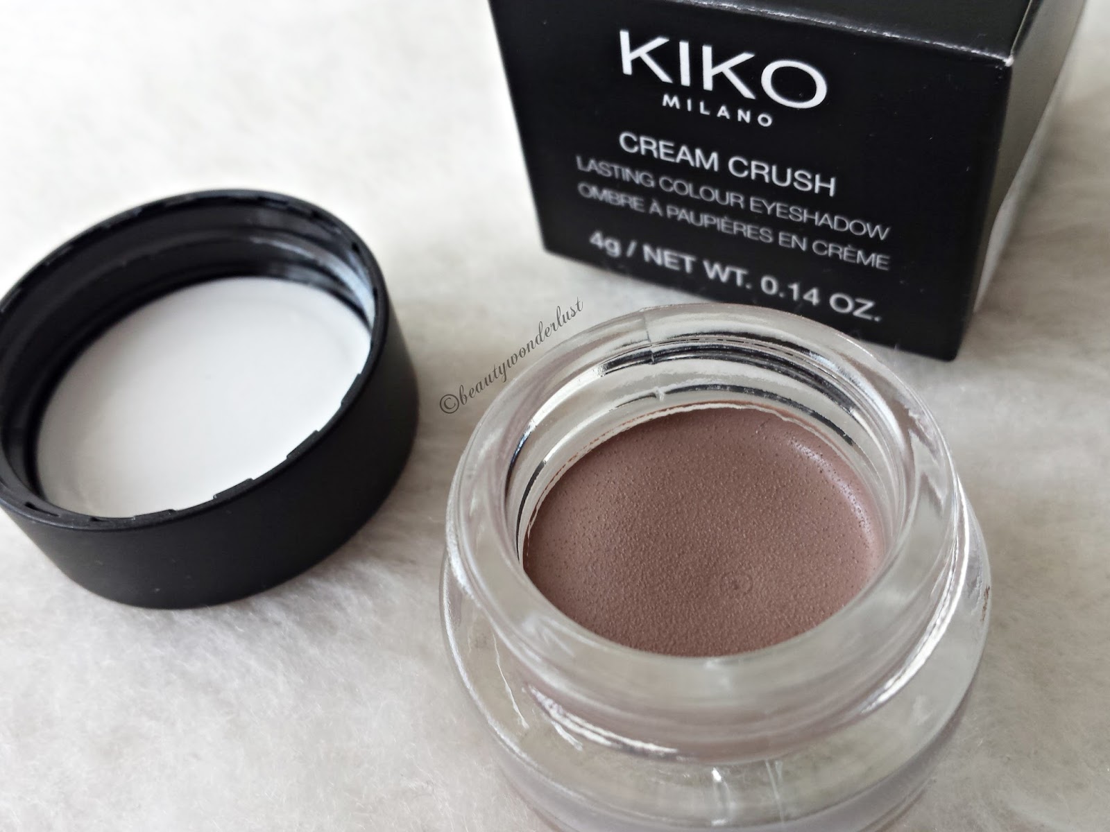 Kiko Milano Cream Crush Longlasting Colour Eyeshadow 04 Mat Taupe