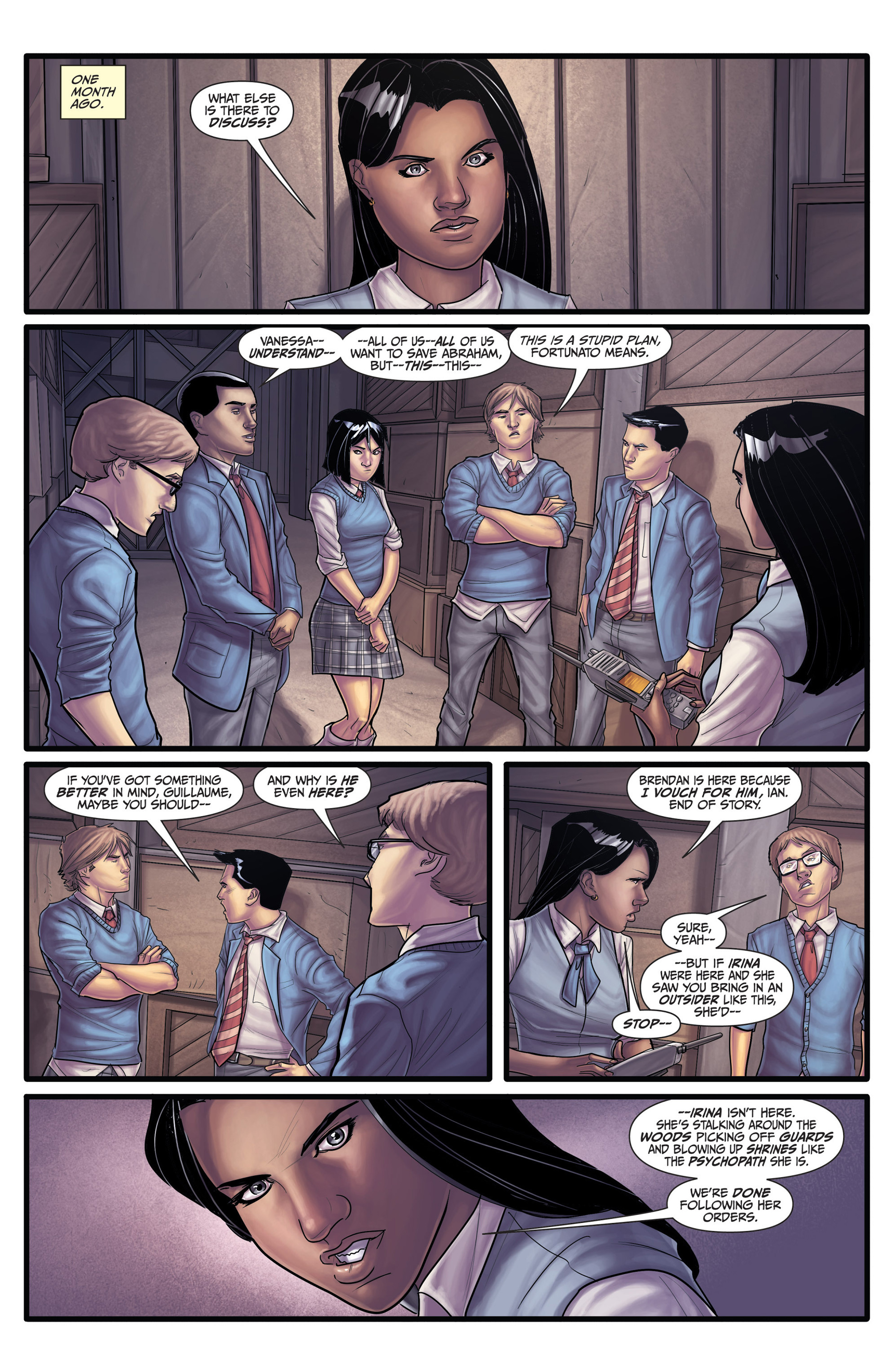 Read online Morning Glories comic -  Issue #25 - 12