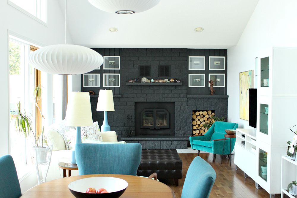 Rearranging the Living Room with Our Modern White Leather Sectional