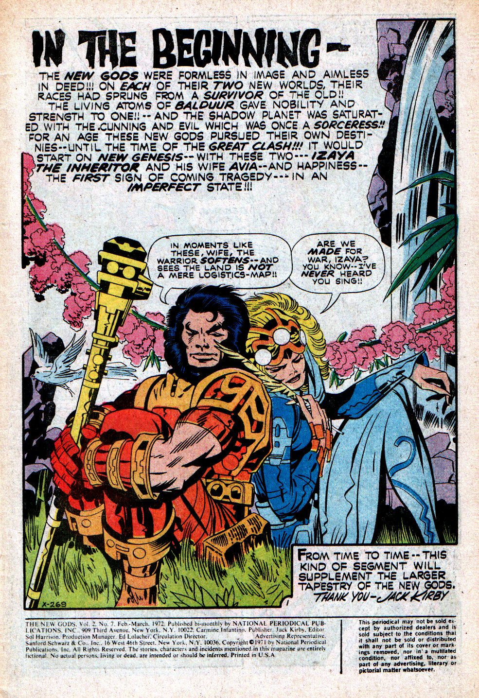 Read online The New Gods (1971) comic -  Issue #7 - 3