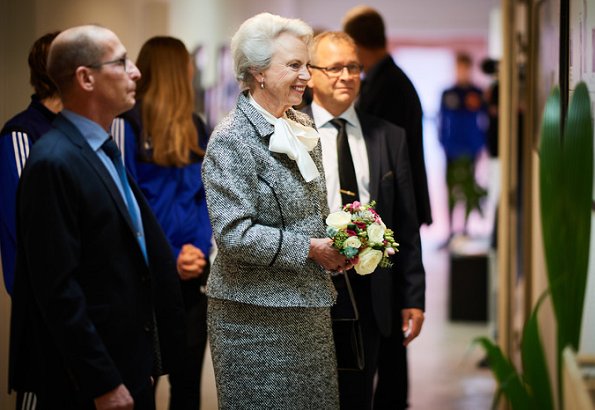Princess Benedikte attended the 100th anniversary of Agerskov Youth School in Southern Jutland
