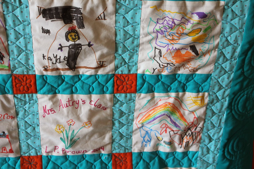 Stitchnquilt: A Preschool Coloring Quilt