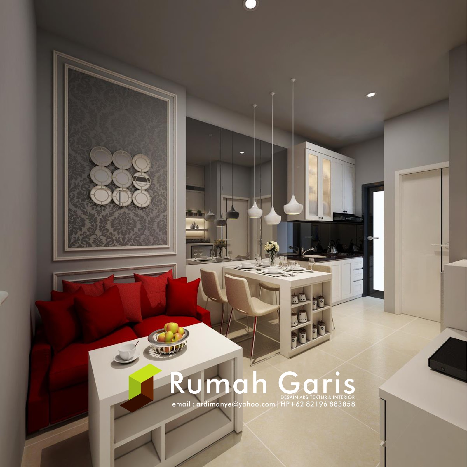 Desain Interior Apartemen Modern Rumah Garis Desain Interior Apartemen Modern Rumah Garis