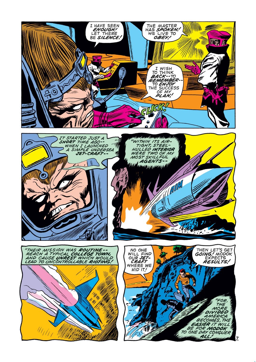 Read online Captain America (1968) comic -  Issue #132 - 8