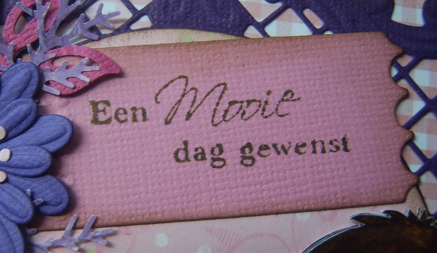 Handmade by Linda: Een mooie dag gewenst