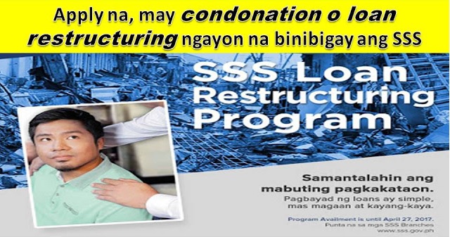 How to Apply for SSS Loan Restructuring Program or Condonation Loan - You Should Knows How to Apply for SSS Loan Restructuring Program or Condonation Loan - You Should Knows