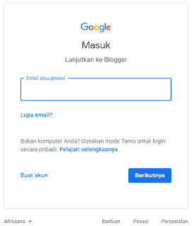 Cara Membuat Blog Pribadi di Blogspot dengan Mudah dan Praktis