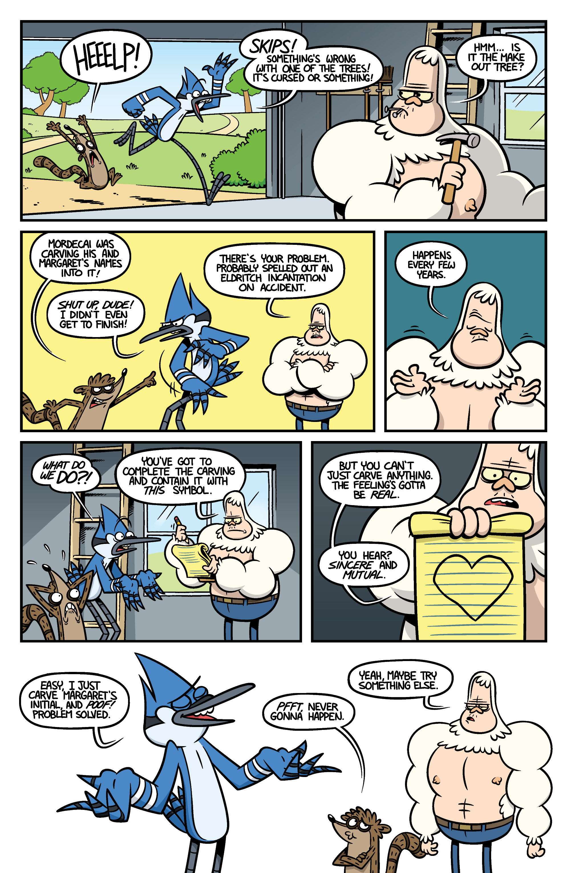Read online Regular Show comic -  Issue #13 - 21