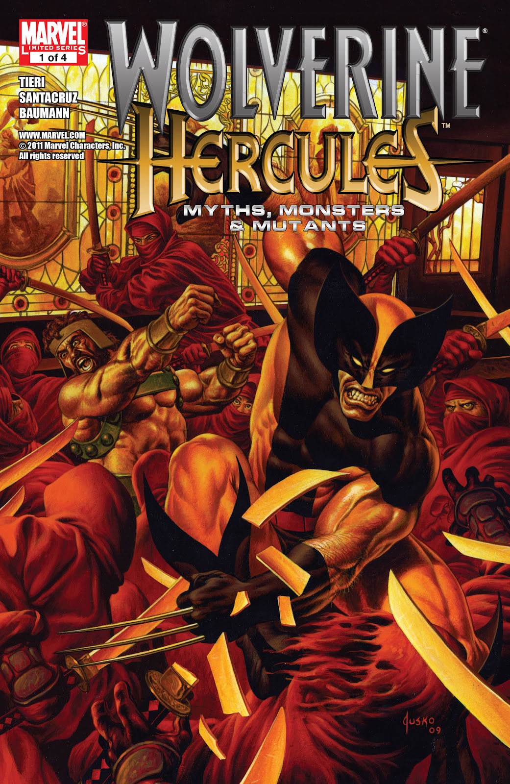 Read online Wolverine/Hercules - Myths, Monsters & Mutants comic -  Issue #1 - 1