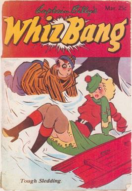 Cover of Captain Billy's Whiz Bang, March 1936 issue Cover of Captain Billy's Whiz Bang, March 1936 issue