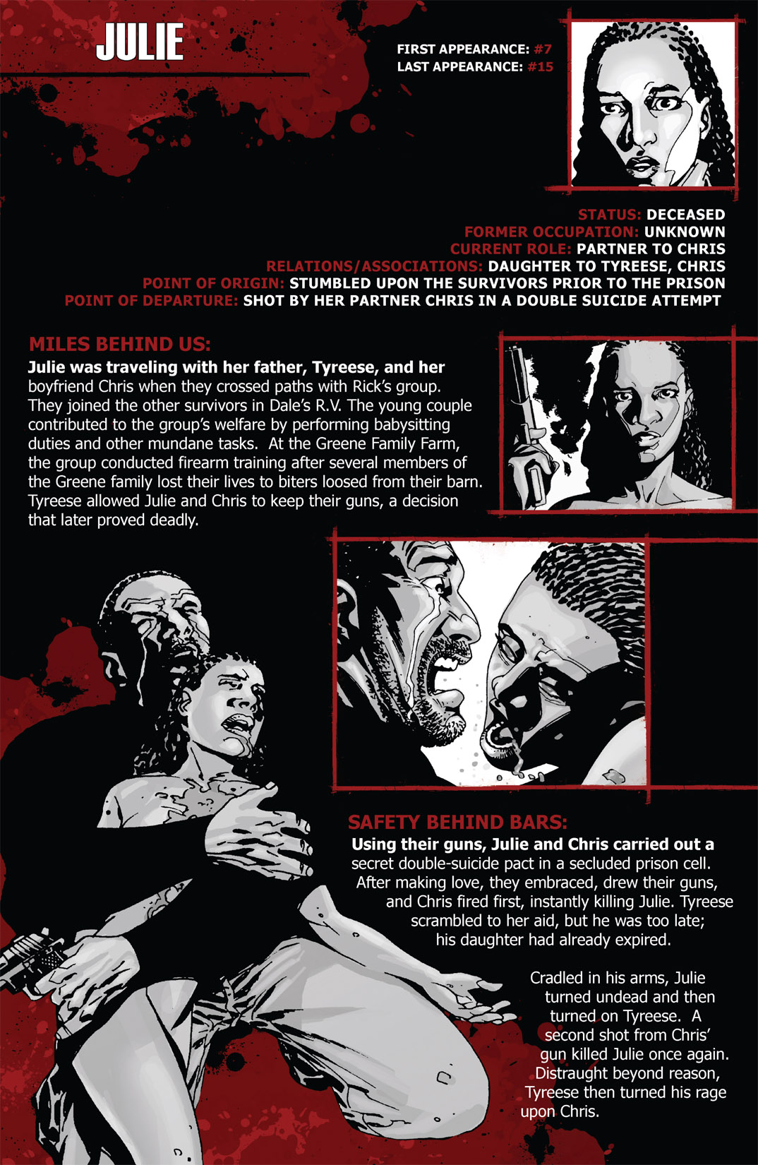 Read online The Walking Dead Survivors' Guide comic -  Issue # TPB - 72