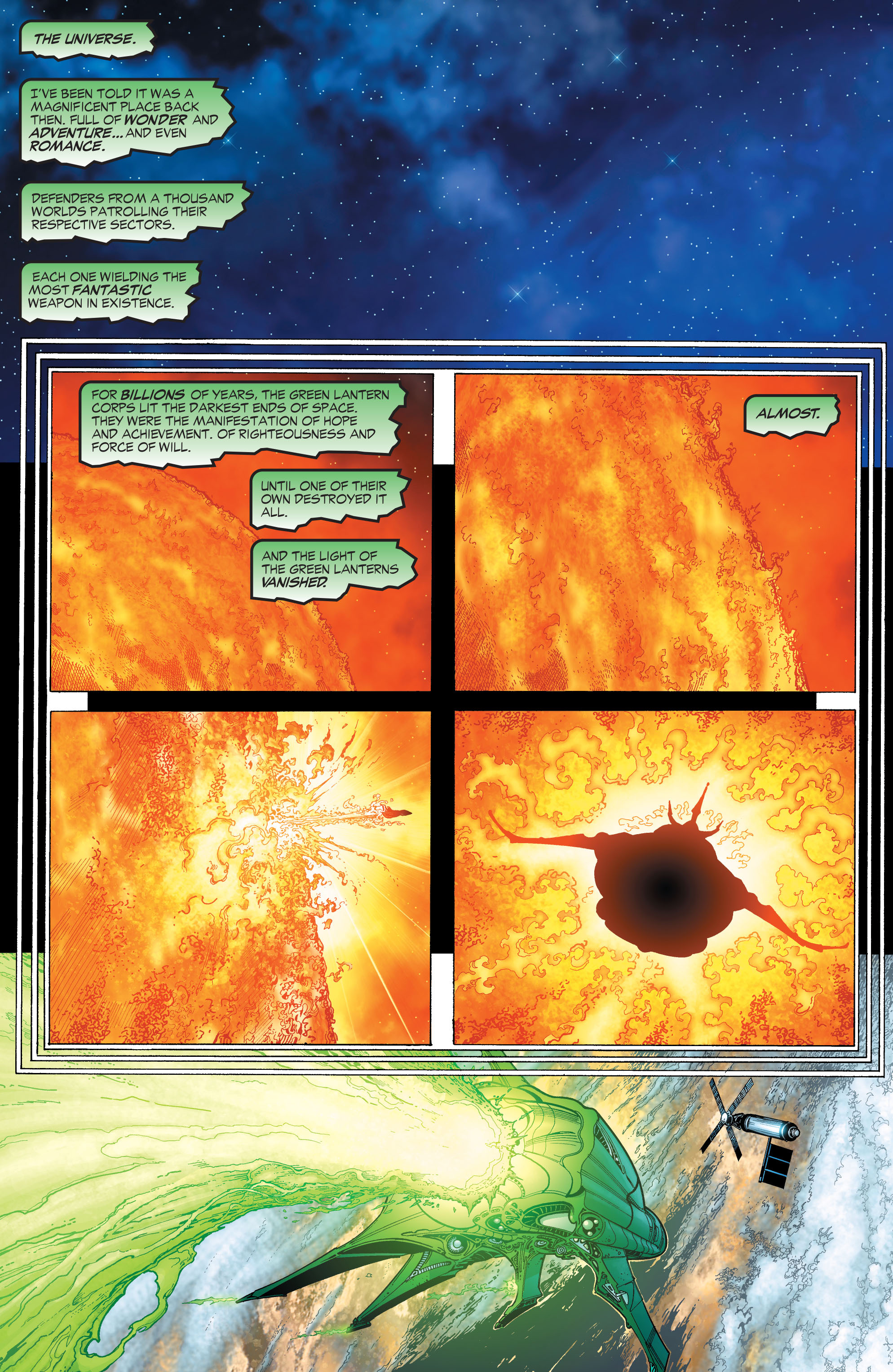 Green Lantern: Rebirth 1 Page 2