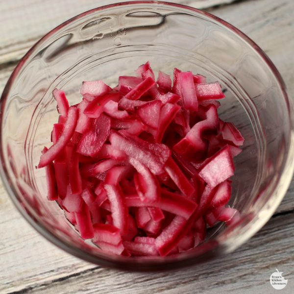 Pickled Red Onion Deviled Eggs Renee's Kitchen Adventures