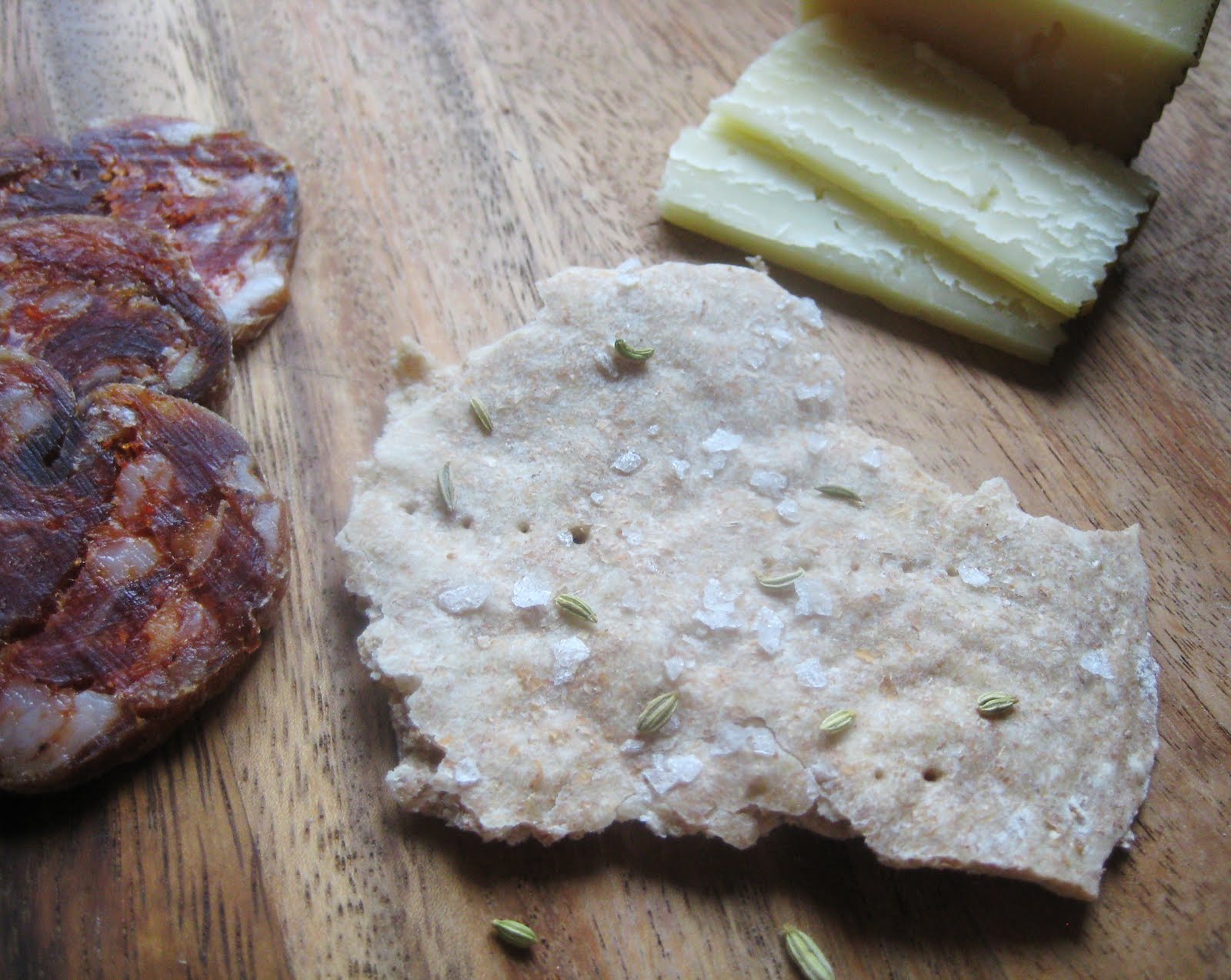 My Fare Foodie. Fennel Seed & Sea Salt Flatbread