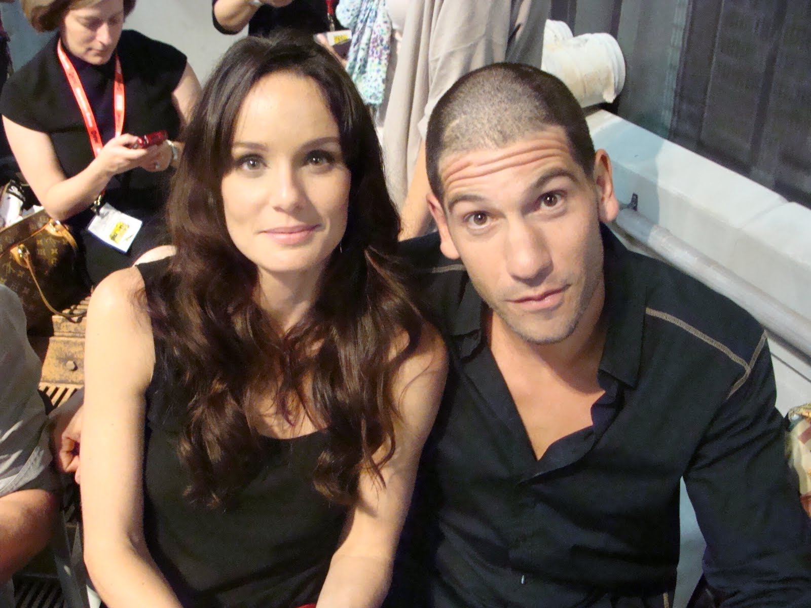 .: Met the cast of The Walking Dead