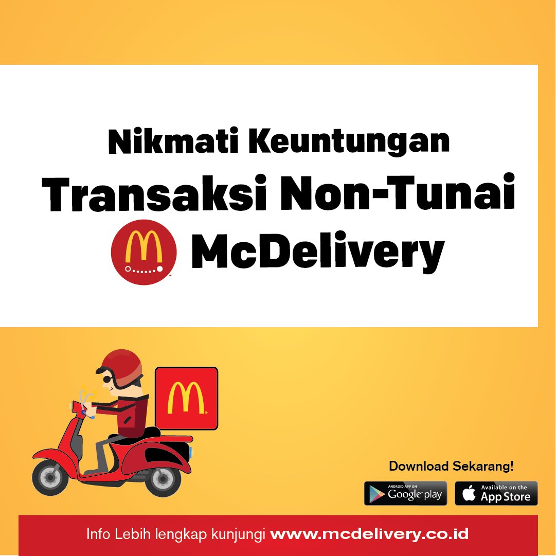 #McDonalds - #Promo Pesan Pakai McDelivery & Cashback 50K Pakai Tcash (s.d 8 Feb 2019)