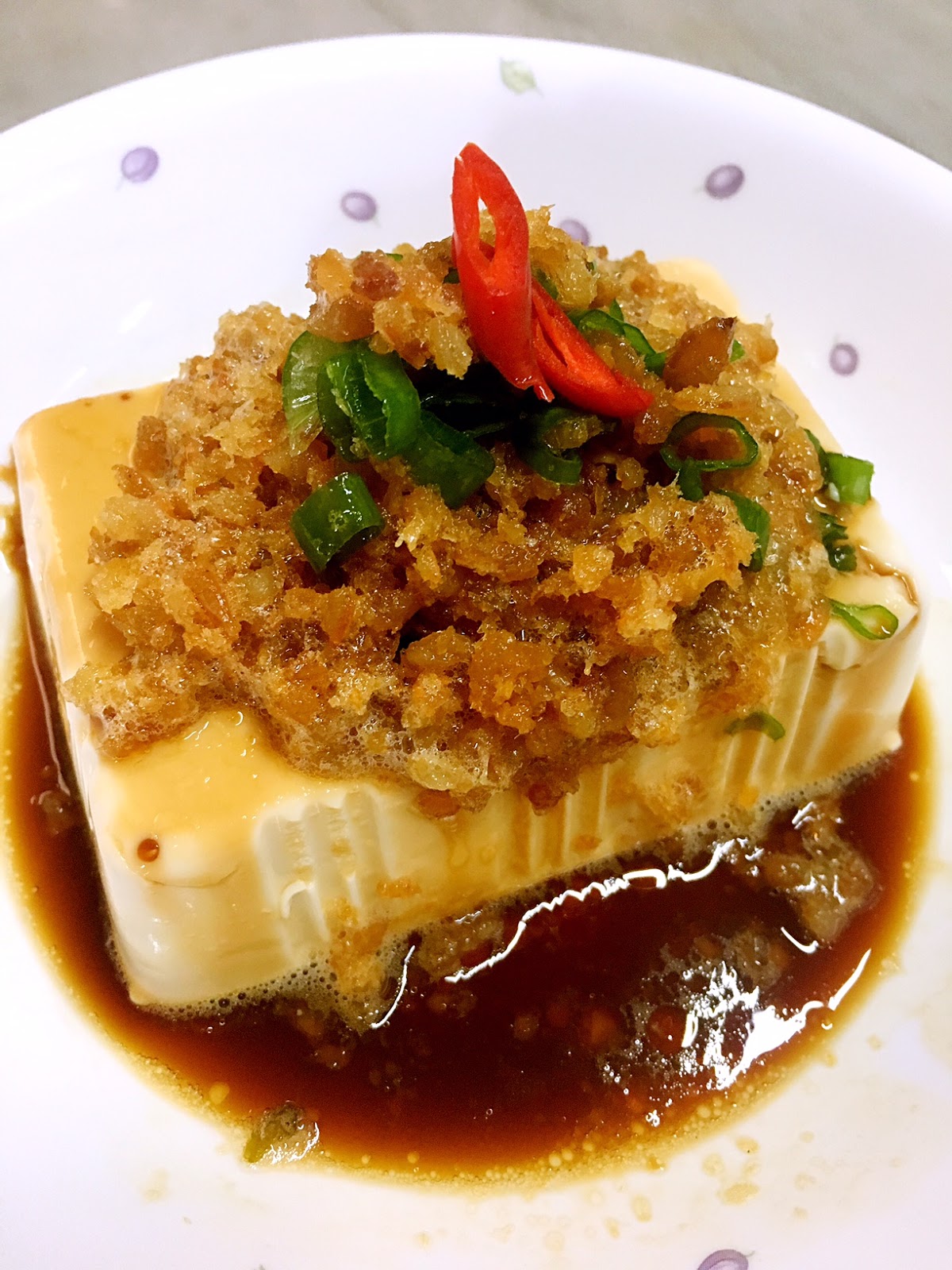 Tofu with spicy chilli shrimp paste Linda's Cravings