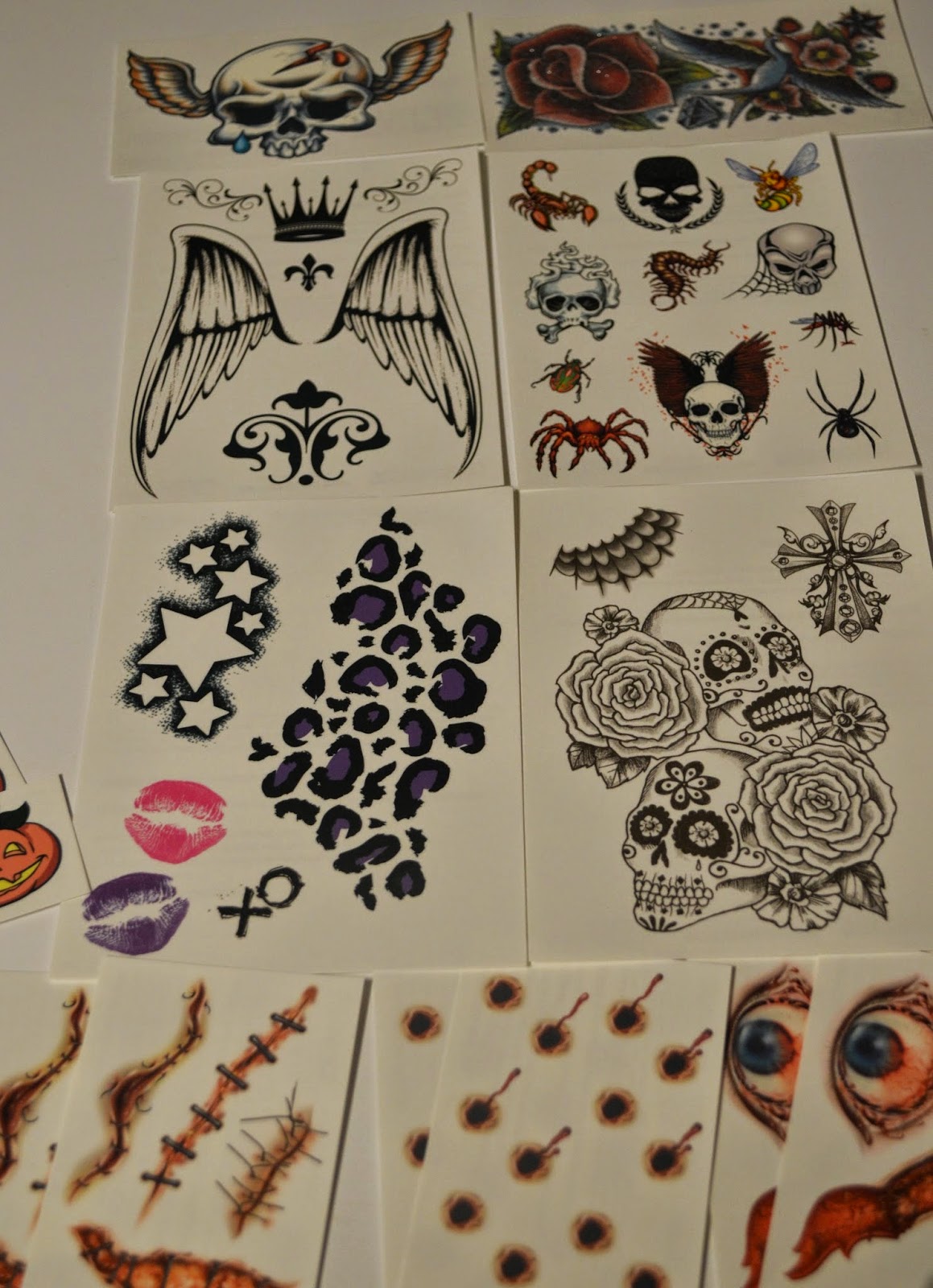 Living the Thrifty Life ..Product Review.. Temporary Tattoos by