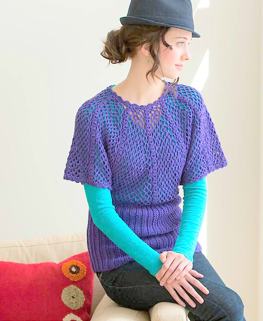 Pullover sweater Crochet pattern