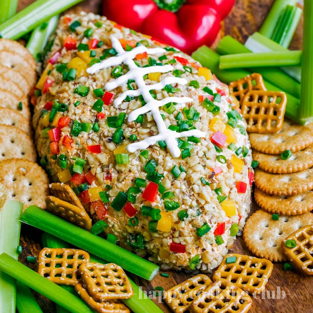 Buffalo Ranch Football Chesse Ball Buffalo Ranch Football Chesse Ball
