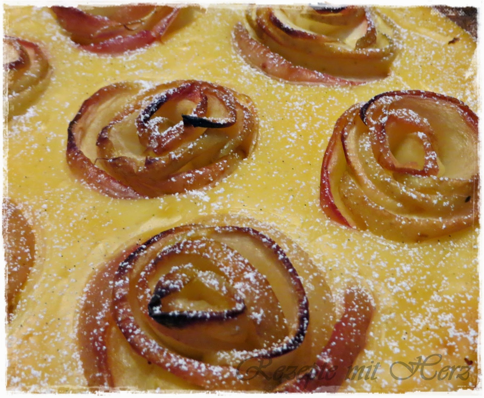 Rezepte mit Herz: Apfelrosen-Traum