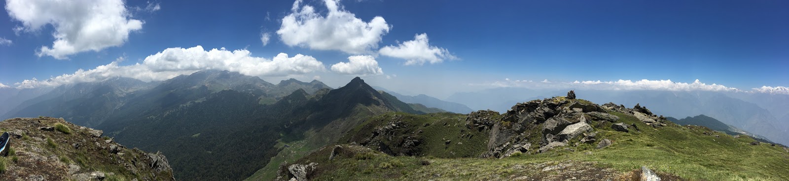 Panaromic View from the Gorsan Peak