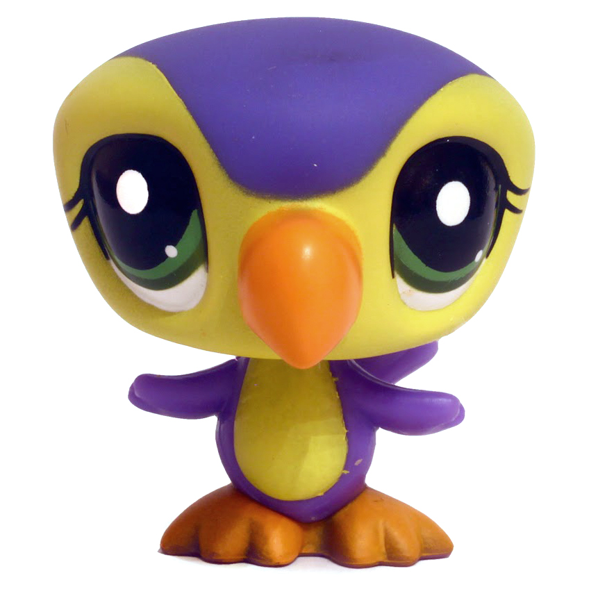 Littlest Pet Shop Special Edition 1396 Toucan With Bowl of Apples for sale online 